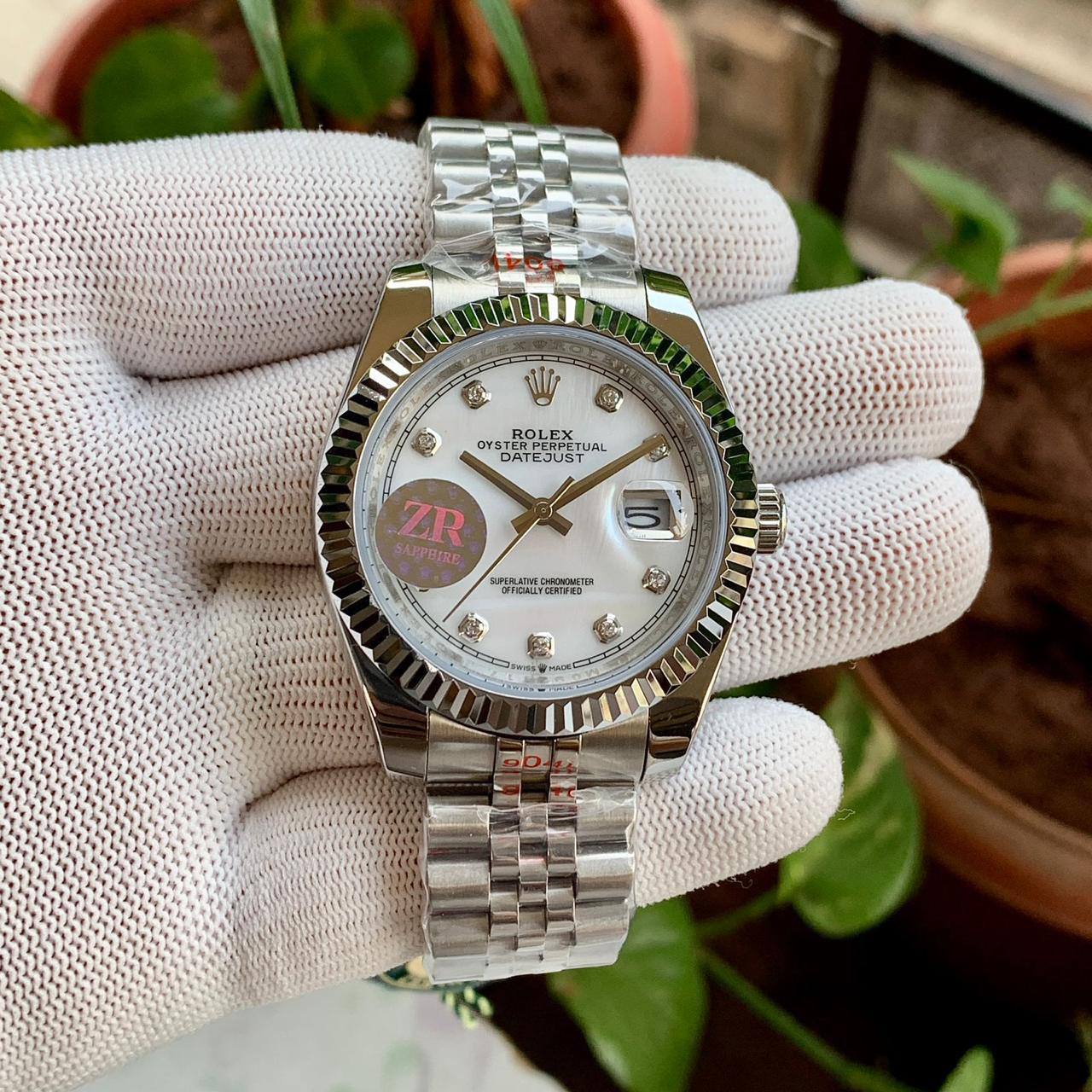 Super Clone Rolex Day-Date - White Dial